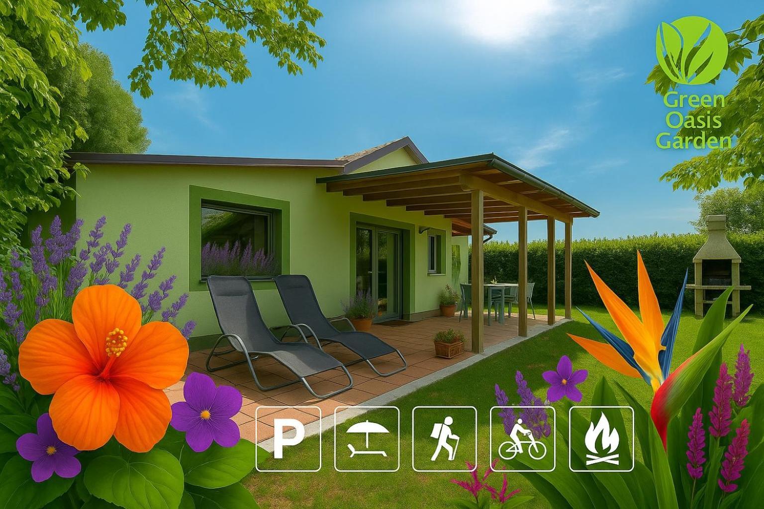 Green Oasis Garden เซนซูร์ ภายนอก รูปภาพ